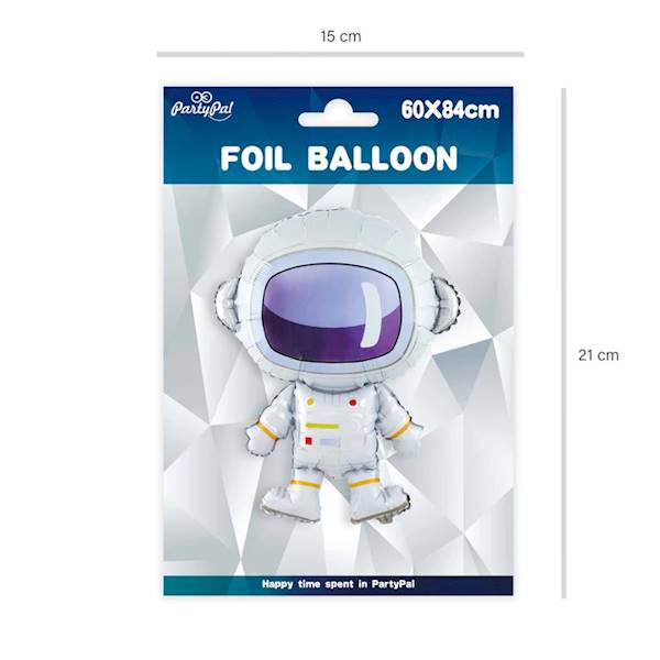 Balon foliowy Kosmonauta 60x84cm 128237