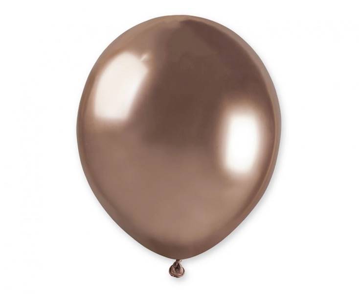 Balony Gemar AB50 5" Shiny złoty róż glossy platynowe 13cm 100szt 096