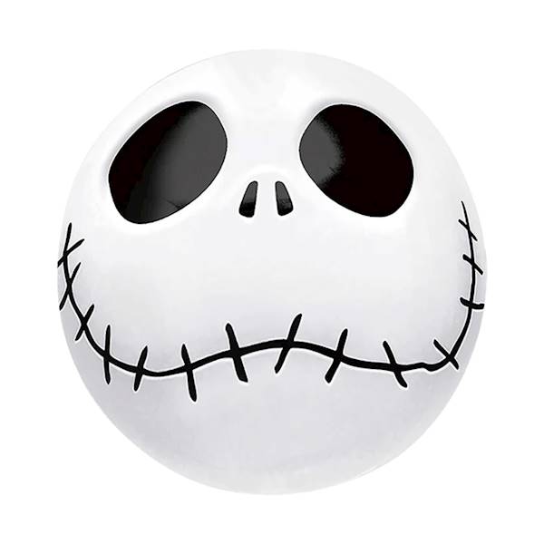 Balon foliowy okrągły czaszka 45cm 460659