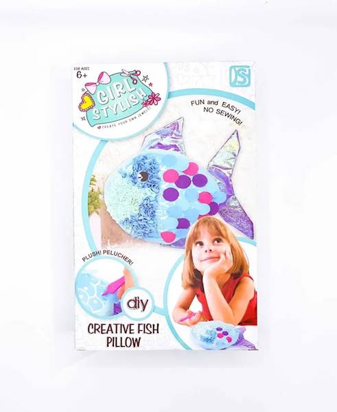 Zestaw kreatywny Plush Craft Rybka poduszka