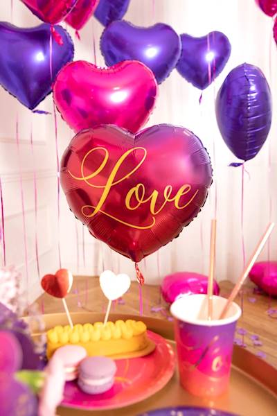 Balon foliowy serce Love 45cm 132319