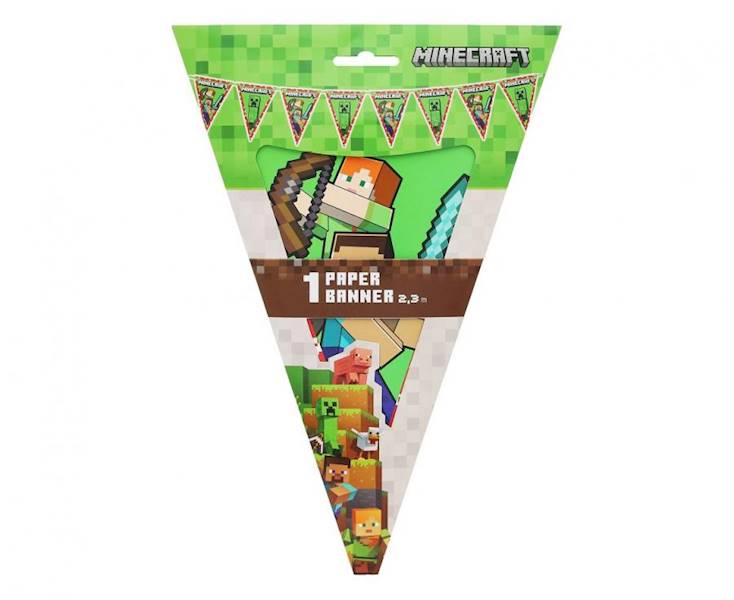 Baner flagi Minecraft