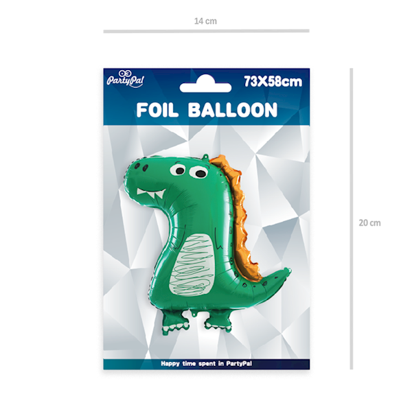 Balon foliowy Dinozaur 73x58cm 460435