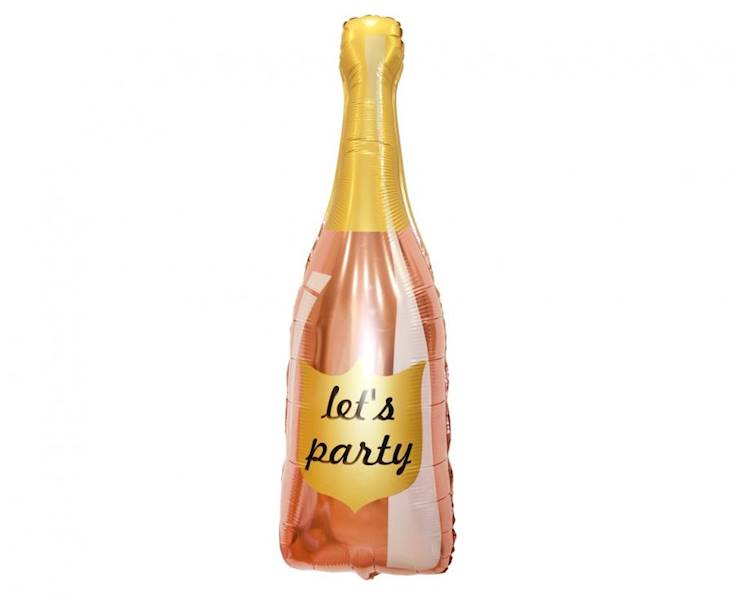 Balon foliowy szampan Lets Party 91cm 
