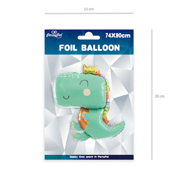 Balon foliowy Dinozaur 74x90cm 460425