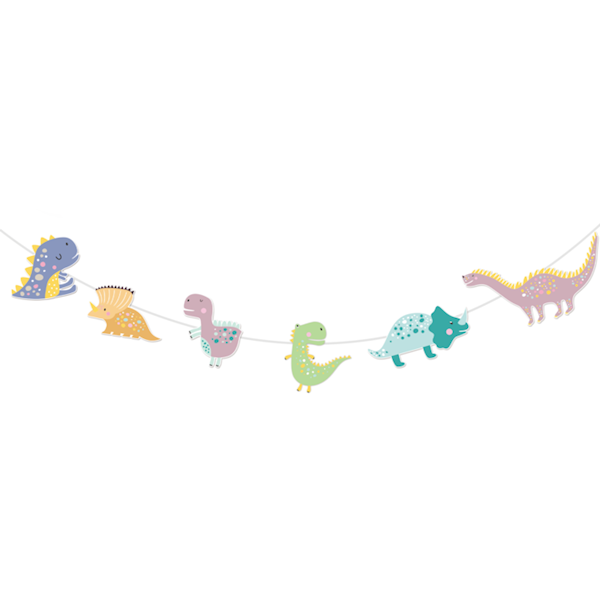 Baner urodzinowy Dinozaury DIY 3m 511843