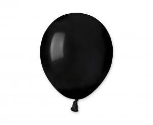 Balony Gemar 5" A50 014 pastelowe czarne 13cm 100szt