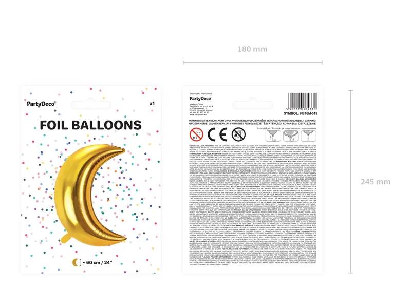 BALON FOLIOWY KSIĘŻYC 60CM FB16M 019 