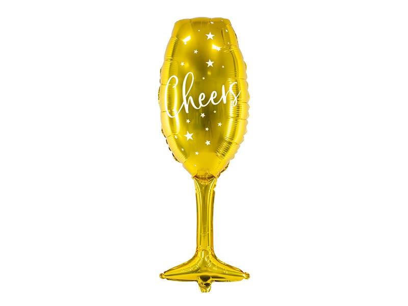 BALON FOLIOWY KIELISZEK CHEERS 