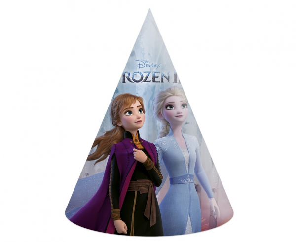 Czapeczki urodzinowe Frozen 6szt