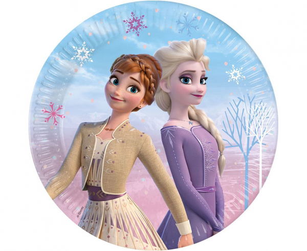 Talerze Frozen 23cm 8szt Northern Star