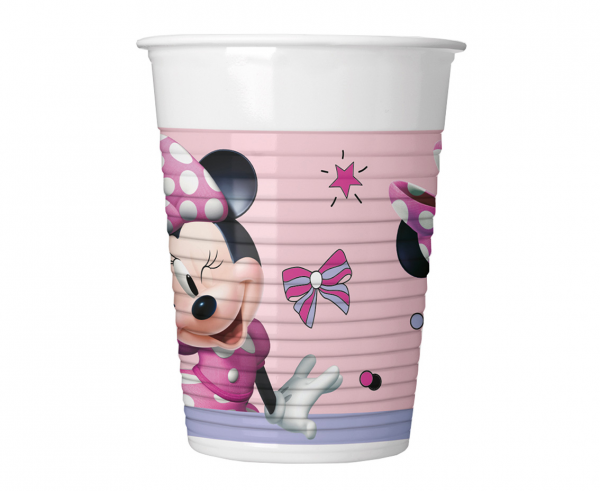 Kubeczki plastikowe Minnie 8szt 200ml