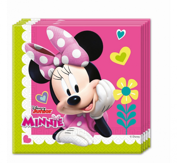 Serwetki Myszka Minnie Happy Helpers 33x33cm 20szt