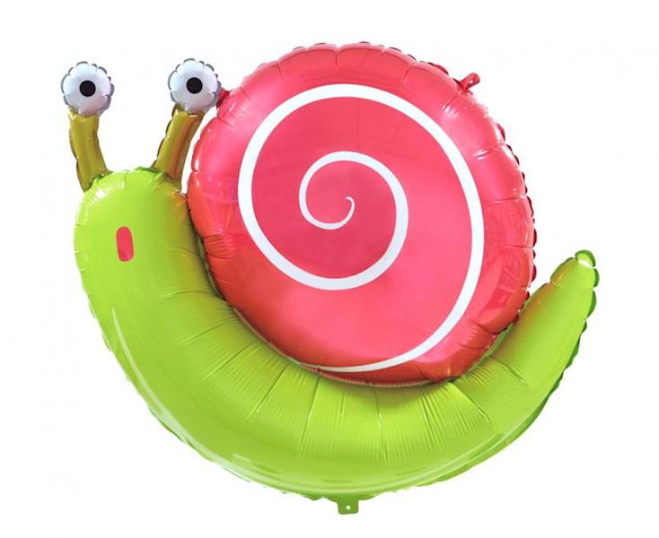 Balon foliowy ślimak 60x48cm
