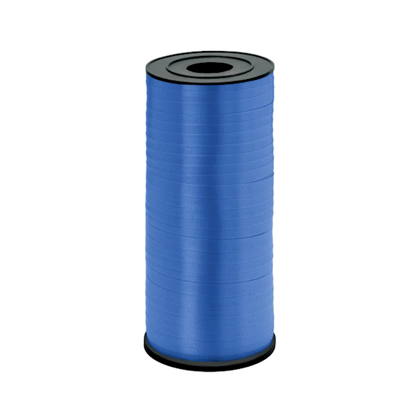 Wstążka plastikowa granatowa 5mm 92m 511418