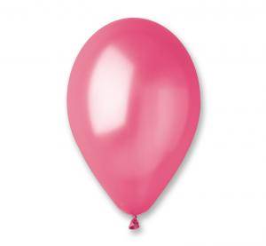 Balony Gemar 12" GM110 064 metalizowane fuksja 30cm 100szt