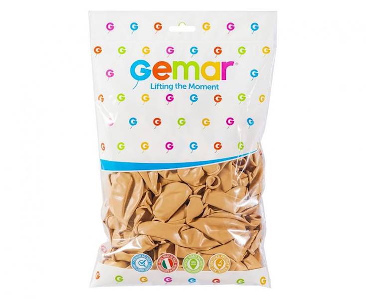 Balony Gemar 12" G110 069 pastelowe cieliste 30cm 100szt