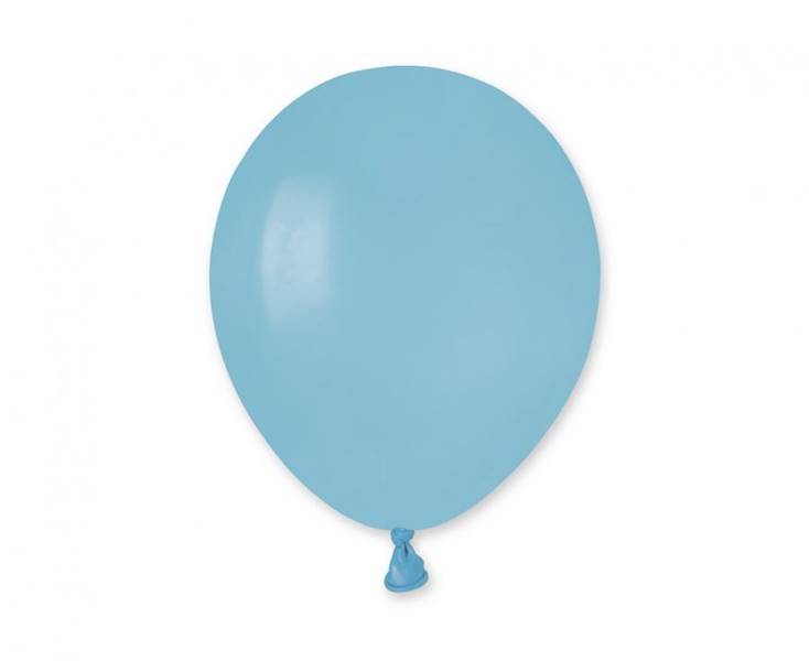Balony Gemar 5" A50 072 pastelowe niebieski delikatny 13cm 100szt