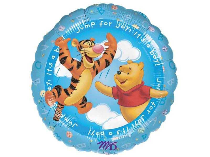 BALON FOLIOWY OKRĄGŁY KUBUŚ PUCHATEK 43CM 0960301