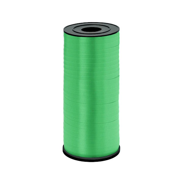 Wstążka plastikowa zielona 5mm 92m 511419