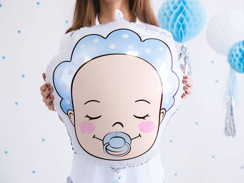 BALON FOLIOWY BOBAS CHŁOPIEC 40X45CM FB63-001 