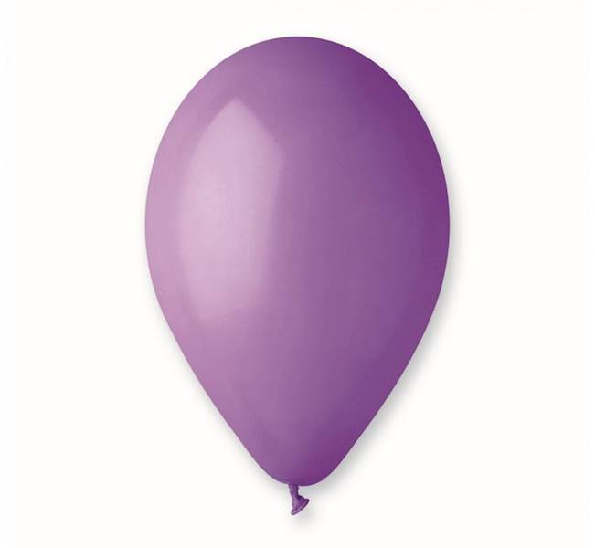 Balony Gemar 10" G90 049 pastelowe lawendowe 26cm 100szt