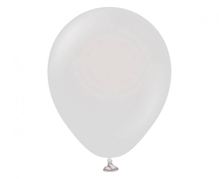 Balony mini lateksowe 5" szare jasne 20 szt do girland i pudełek CB-5PJS