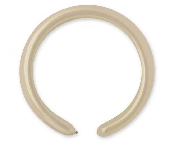Balony Gemar D4 rurki włoskie latte 084 100szt makarony, modeliny 2" 5cm
