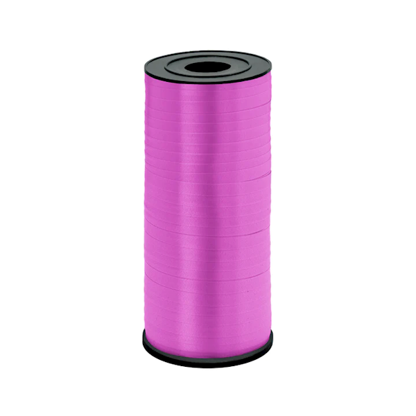 Wstążka plastikowa różowa 5mm 92m 511415