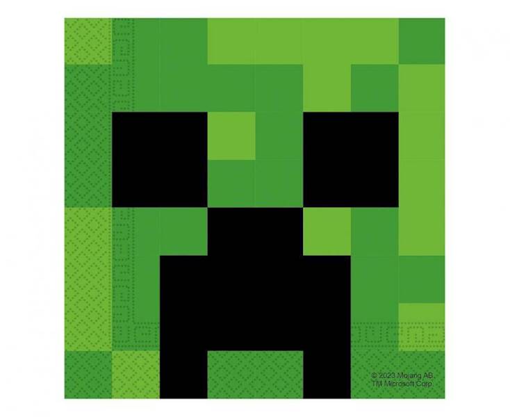 Serwetki Minecraft 20szt 33x33cm 