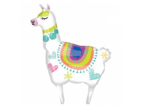 Balon foliowy lama 71x104 cm