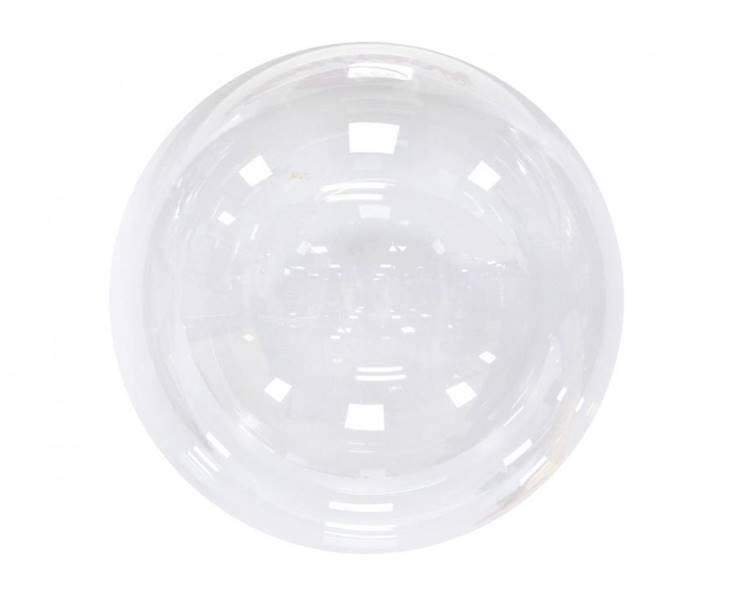 Balon BoBo kula kryształowy Clear Aqua 36" Godan