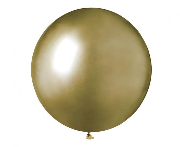 Balony Gemar 19" GB150 Shiny złote glossy platynowe 48cm 25szt 