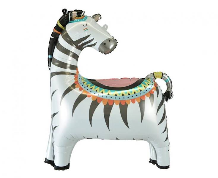 Balon foliowy zebra 58x73cm 