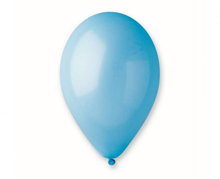 Balony Gemar 10" G90 009 pastelowe błękitne 26cm 100szt
