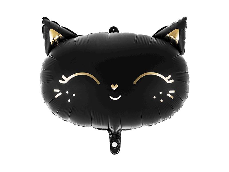 Balon foliowy kot czarny FB84 Party Deco 