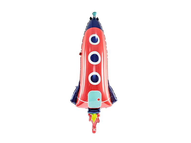 Balon foliowy rakieta 115 cm Party Deco