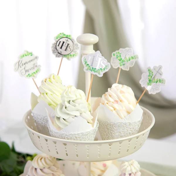 Toppery na tort pikery Pierwsza komunia Święta 132005 