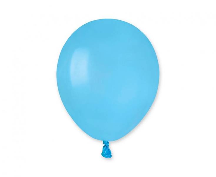 Balony Gemar 5" A50 009 pastelowe błękitne 13cm 100szt