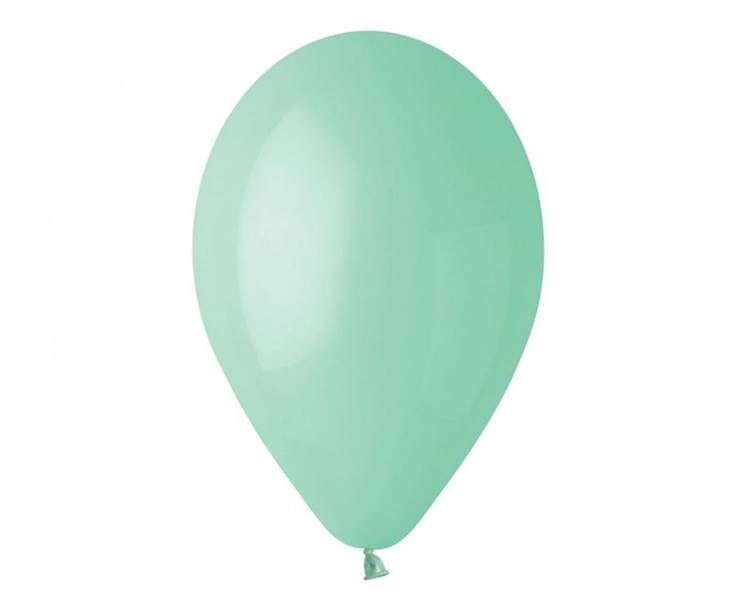 Balony Gemar 10" G90 077 pastelowe zielony miętowy 26cm 100szt