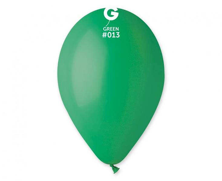 Balony Gemar 13" G120 013 pastelowe zielone 33cm 50szt