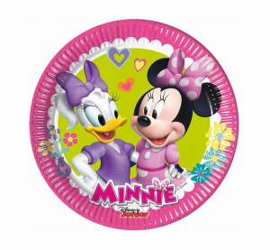 Talerzyki Minnie Happy Helpers 19,5cm 8szt