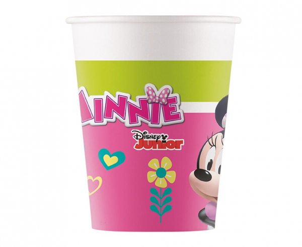 Kubeczki papierowe Myszka Minnie 200ml 8 szt Happy Helpers 