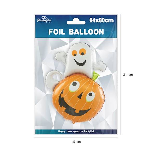 Balon foliowy Duch na dyni 64x80cm 460444
