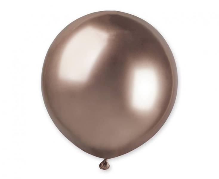 Balony Gemar GB150 19" Shiny złoty róż gold rose glossy platynowe 48cm 25szt 