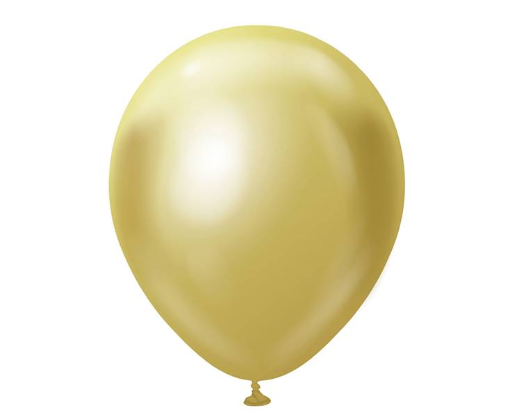 Balony Beauty&Charm 12" Platynowe złote 50szt CB-LZL12