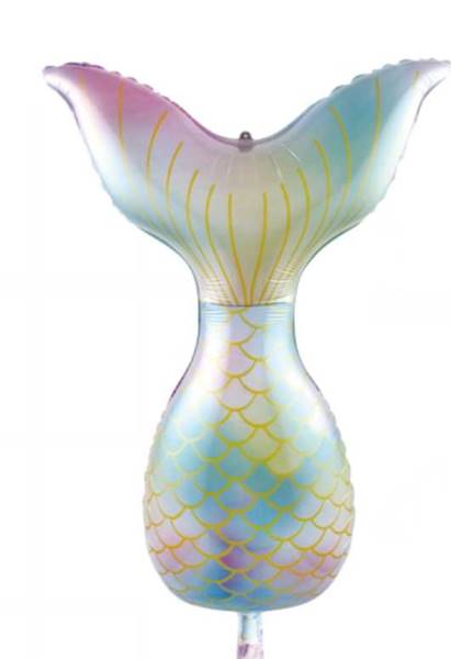 Balon foliowy ogon syrenki 52x85 cm 