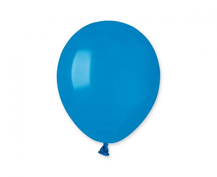 Balony Gemar 5" A50 010 pastelowe niebieskie 13cm 100szt