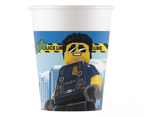 Kubeczki Lego City 8szt 200ml