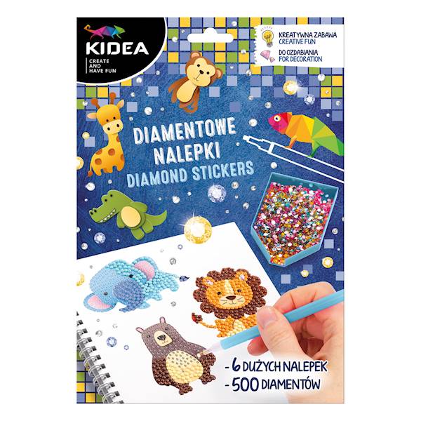 Diamentowe nalepki Zoo